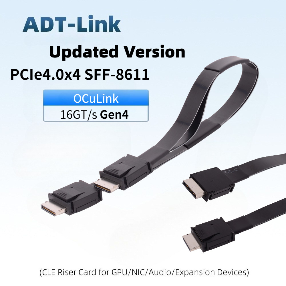 ADT-Link PCI-E 4.0 X4 SFF-8611 – Oculink Egpu Mini Pc recenzja i cena