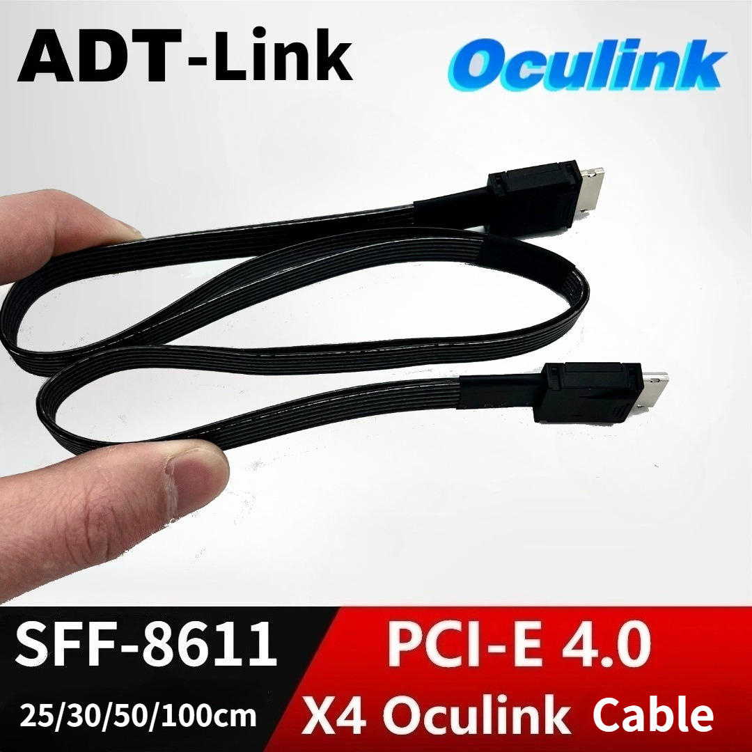ADT-Link PCI-E 4.0 X4 SFF-8611 – Oculink Egpu Mini Pc recenzja i cena