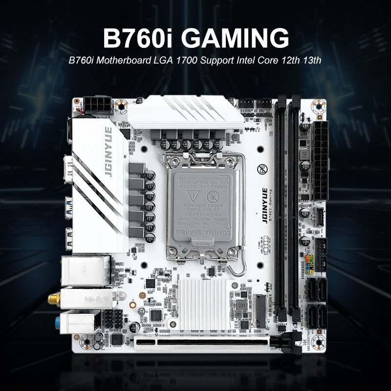 Płyta główna JGINYUE B760I GAM – Lga1700 Itx Motherboard Ddr5 recenzja i cena