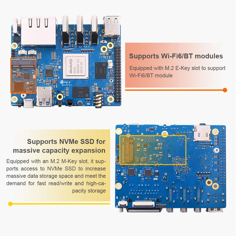 Orange Pi 5 Plus 4 8 16 GB RAM – Rockchip Rk3588 Development Board recenzja i cena