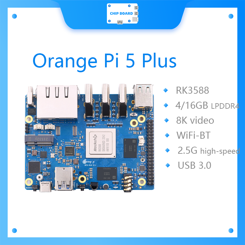 Orange Pi 5 Plus 16G RAM Kompu – Rockchip Rk3588 Development Board recenzja i cena