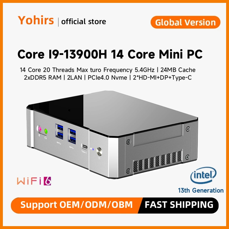 Yohirs 13. generacji i9 13900H – Intel Core I9 13900H Mini Pc recenzja i cena